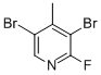 3,5-Dibromo-2-fluoro-4-methylpyridine