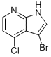 1H-Pyrrolo[2,3-b]pyridine, 3-bromo-4-chloro-