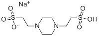 Sodium hydrogen piperazine-1,4-diethanesulphonate