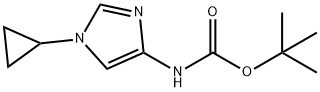 tert-butyl (1-cyclopropyl-1H-iMidazol-4-yl)carbaMate
