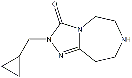 2-(Cyclopropylmethyl)-2,5,6,7,8,9-hexahydro-3H-[1,2,4]triazolo[4,3-d][1,4]diazepin-3-one