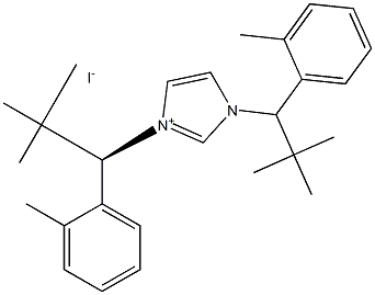 1,3-Bis[(1S)-2,2-dimethyl-1-(2-tolyl)propyl]imidazolium iodide