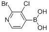 2-BROMO-3-CHLOROPYRIDINE-4-BORONIC ACID