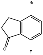 4-broMo-7-fluoro-2,3-dihydroinden-1-one