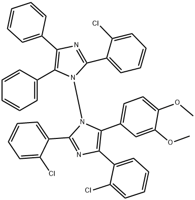 2,2',4-Tris(2-chlorophenyl)-5-(3,4-dimethoxyphenyl)-4',5'-diphenyl-1,1'-biimidazole