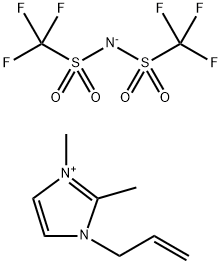 1H-Imidazolium, 1,2-dimethyl-3-(2-propen-1-yl)-, salt with 1,1,1-trifluoro-N-[(trifluoromethyl)sulfonyl]methanesulfonamide (1:1)