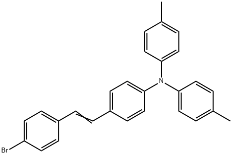 (BenzenaMine, 4-[2-(4-broMophenyl)ethenyl]-N,N-bis(4-Methylphenyl)-