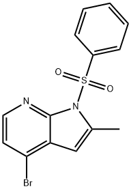 4-Bromo-2-methyl-1-phenylsulfonyl-7-azaindole