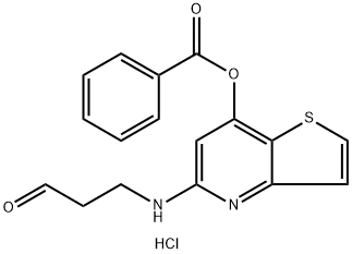 [5-(3-OxopropylaMino)thieno[3,2-b]pyridin-7-yl] benzoate hydrochloride