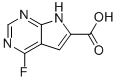 4-fluoro-7H-pyrrolo[2,3-d]pyrimidine-6-carboxylic acid