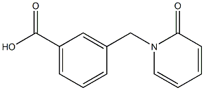 3-[(2-Oxo-1(2H)-pyridinyl)methyl]benzoic acid
