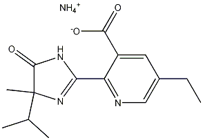 2-[4,5-Dihydro-4-methyl-4-(1-methylethyl)-5-oxo-1H-imidazol-2-yl]-5-ethyl-3-pyridinecarboxylic acid ammonium salt