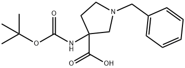 3-Boc-amino-1-Bn-pyrrolidine-3-carboxylic acid