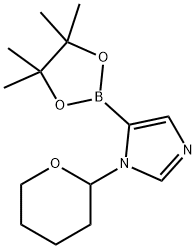 1-(Tetrahydro-2H-pyran-2-yl)-1H-imidazole-5-boroni