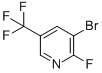3-BROMO-2-FLUORO-5-(TRIFLUOROMETHYL)PYRIDINE