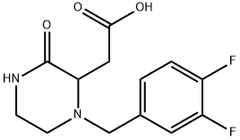 [1-(3,4-DIFLUORO-BENZYL)-3-OXO-PIPERAZIN-2-YL]-ACETIC ACID