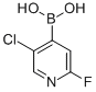 (5-CHLORO-2-FLUOROPYRIDIN-4-YL)BORONIC ACID