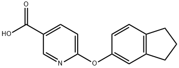 6-(2,3-dihydro-1H-inden-5-yloxy)nicotinic acid
