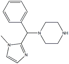 1-[(1-METHYL-1H-IMIDAZOL-2-YL)-PHENYL-METHYL]-PIPERAZINE