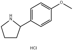 2-(4-methoxyphenyl)pyrrolidine HCL