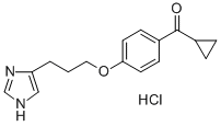 Cyclopropyl[4-[3-(1H-imidazol-5-yl)propoxy]phenyl]methanone hydrochloride