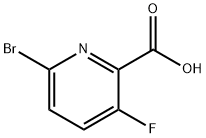 6-broMo-3-fluoropyridine-2-carboxylic acid
