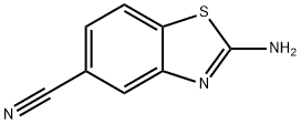 5-Benzothiazolecarbonitrile,2-amino-(9CI)