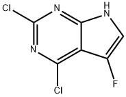 2,4-DICHLORO-5-FLUORO-7H-PYRROLO[2,3-D]PYRIMIDINE