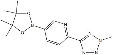 2-(2-Methyl-2H-tetrazol-5-yl)-5-(4,4,5,5-tetraMethyl-1,3,2-dioxaborolan-2-yl)pyridine