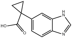 1-(1H-BENZIMIDAZOL-6-YL)Cyclopropanecarboxylic acid