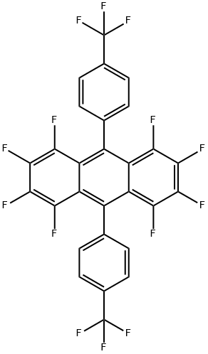 1,2,3,4,5,6,7,8-Octafluoro-9,10-bis[4-(trifluoromethyl)phenyl]anthracene