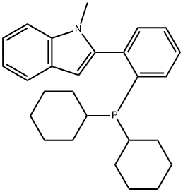 2-(2-Dicyclohexylphosphanyl-phenyl)-1-Methyl-1H-indole