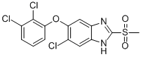 5-CHLORO-6-(2,3-DICHLOROPHENOXY)-2-METHYLSULFONYL-1H-BENZIMIDAZOLE