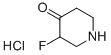 4-Piperidinone,3-fluoro,HCl