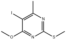 5-Iodo-4-methoxy-6-methyl-2-(methylthio)pyrimidine