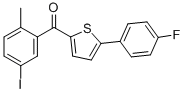 (5-(4-Fluorophenyl)thiophen-2-yl)(5-iodo-2-Methylphenyl)Methanone