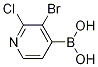 3-BROMO-2-CHLOROPYRIDINE-4-BORONIC ACID