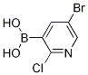 5-BROMO-2-CHLOROPYRIDIN-3-YLBORONIC ACID
