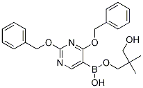 2,4-BIS-(BENZYLOXY)-5-(5,5-DIMETHYL-[1,3,2]-DIOXABORINAN-2-YL)PYRIMIDINE