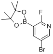 5-BROMO-2-FLUORO-3-(4,4,5,5-TETRAMETHYL-[1,3,2]-DIOXABOROLAN-2-YL)PYRIDINE