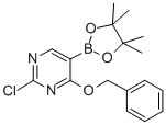 4-BENZYLOXY-2-CHLOROPYRIMIDINE-5-BORONIC ACID PINACOL ESTER