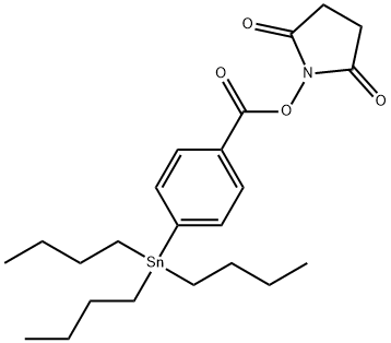 N-succinimidyl 4-(tri-n-butylstannyl)benzoate