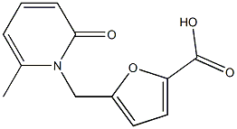 5-[(2-Methyl-6-oxo-1(6H)-pyridinyl)methyl]-2-furoic acid