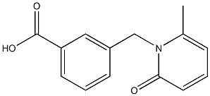 3-[(2-Methyl-6-oxo-1(6H)-pyridinyl)methyl]benzoic acid