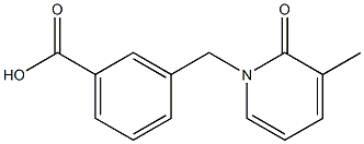 3-[(3-Methyl-2-oxo-1(2H)-pyridinyl)methyl]benzoic acid