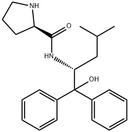 N-[(1R)-1-(Hydroxydiphenylmethyl)-3-methylbutyl]-D-prolinamide