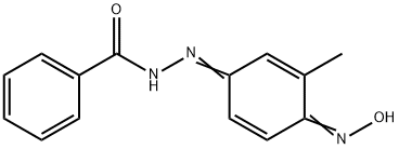 BENZOIC ACID (4-HYDROXYIMINO-3-METHYL-CYCLOHEXA-2,5-DIENYLIDENE)-HYDRAZIDE
