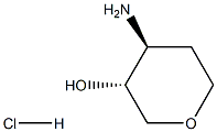 (3R,4S)-4-Aminotetrahydro-2H-pyran-3-ol hydrochloride