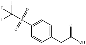 4-(Trifluoromethylsulfony)phenylacetic acid