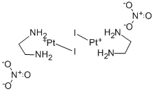 DI-MU-IODOBIS(ETHYLENEDIAMINE)-DI-PLATINUM(II) NITRATE